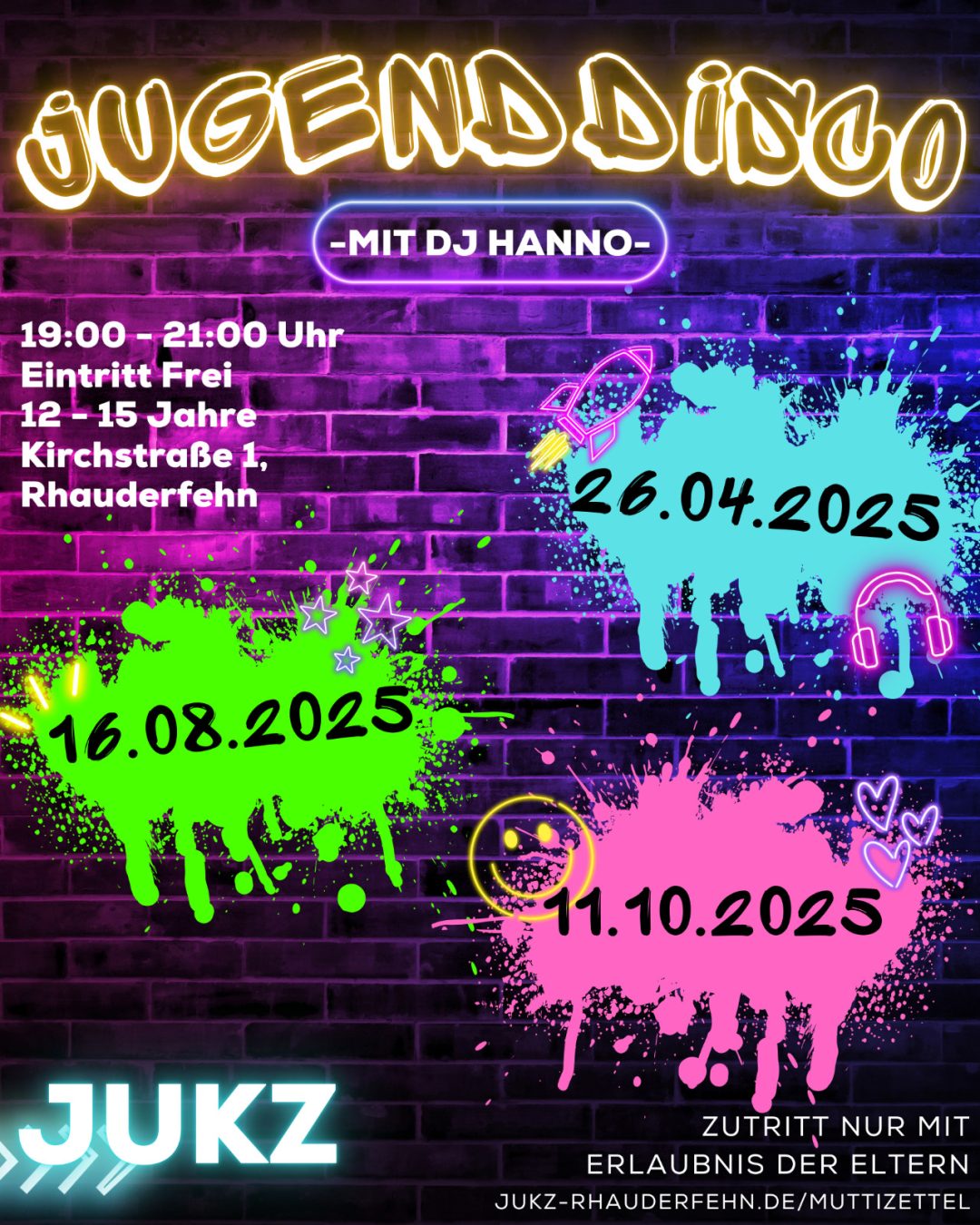 Fleyer Jugenddisko